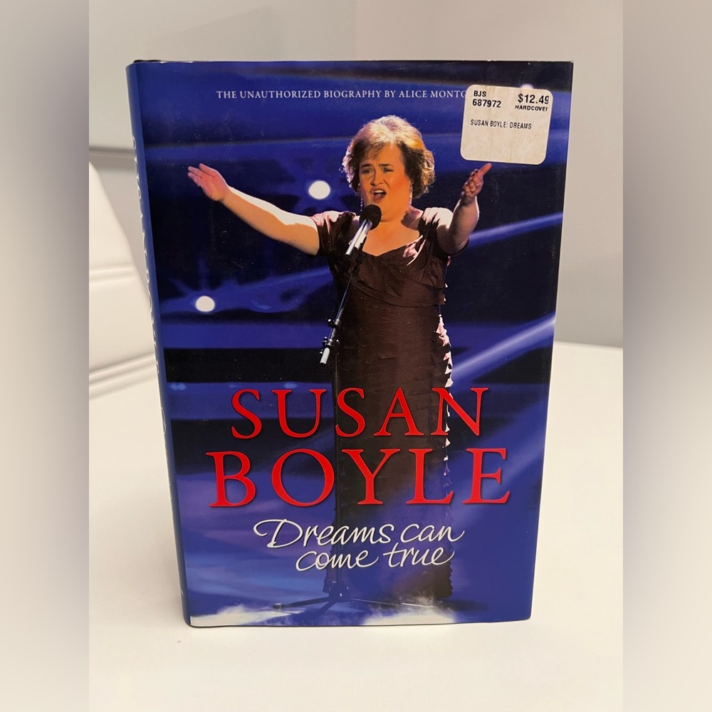 Gently Used Hardcover Book Susan Boyle 'Dreams Can Come True'